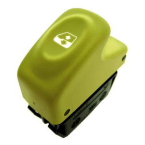 Tecla Levanta Cristal Twingo 98 En Adelante 6 Pin Amarilla