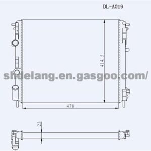 Radiador De Agua Renault Logan K4m 1.6 16v
