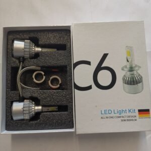 Kit Lampara Cree Led H3 S6 Plus H3 Blanco Blanco Frío