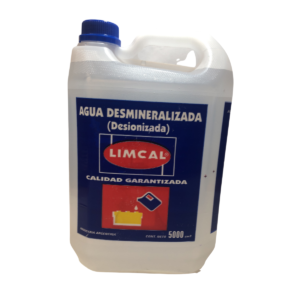 Agua Destilada 5 Litros Limcal