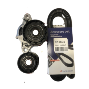 Kit Correa Y Tensor Poly V Renault Logan Sandero K4m