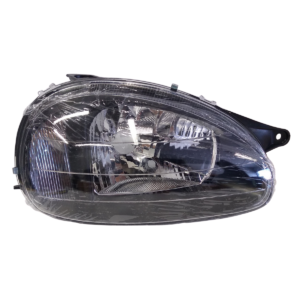 Optica Corsa Derecha 99/11 Liso Aro Negro Policarbonato Derecho
